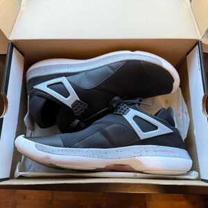 Nike Air Jordan Fly 89'  Men's Size 11.5, Black/University Red-Wolf Grey